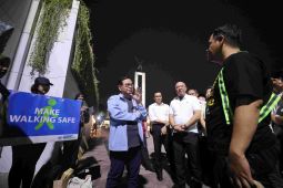 Gubernur Pramono resmi buka lima taman 24 jam