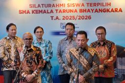 Kapolri silaturahmi, beri motivasi siswa terpilih SMA Kemala Taruna Bhayangkara
