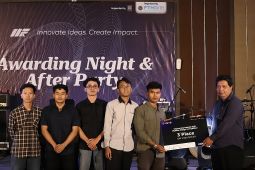 Mahasiswa Vokasi Universitas Diponegoro juara 3 Pipeline Design Competition MFEST
