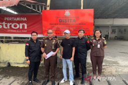 Kejari Medan sita tanah dan bangunan kasus penguasaan aset milik KAI Rp21,91 miliar