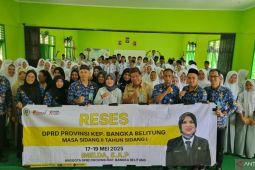 Reses di SMAN 1 Merawang, Imelda Siap Bantu Kebutuhan Mendesak Sekolah