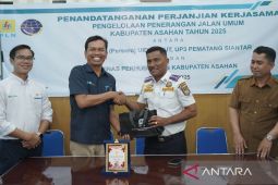 Dishub Asahan dan PT PLN lakukan kerjasama pengelolaan PJU