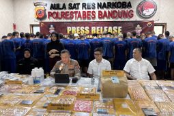Polrestabes Bandung tangkap 63 pengedar narkoba selama Mei 2025