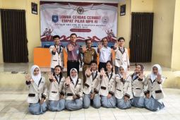 Siswa Boarding School PT Timah Juara Pertama LCC Empat Pilar
