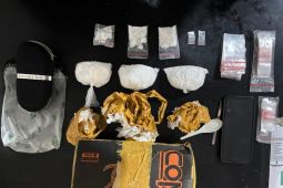 Polres Simalungun ringkus kaki tangan residivis bandar sabu, barang bukti tiga ons