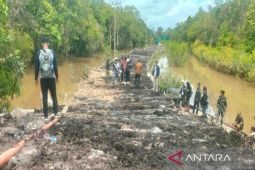 PUPR Barsel: Pekerjaan peningkatan jalan TMMD menuju Desa Talio capai 53 persen