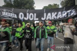 Polisi kerahkan 1.437 personel amankan unjuk rasa ojol di Monas
