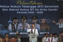 Pelantikan 1.650 Ketua RT serentak di Jambi