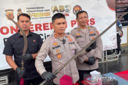 Tiga pelajar terlibat tawuran bersenjata ditangkap Polres Cirebon Kota