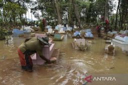 Banjir di Ciamis berangsur surut