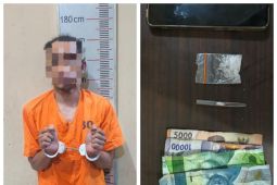 Satresnarkoba Polres Langkat tangkap pemilik sabu-sabu dari salah satu hotel di Besitang