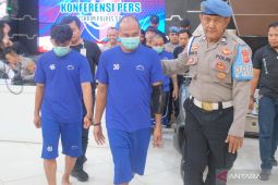Polres Subang tangkap empat orang preman pemalak sopir truk