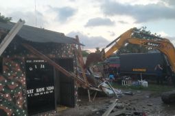 Bangunan ormas berdiri di lahan milik BMKG dibongkar polisi