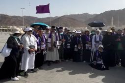 Jemaah haji doakan Kalteng makin Berkah dengan semangat HUT ke-68