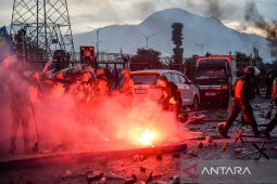 Kekisruhan di luar stadion saat laga Persib Bandung melawan Persis Solo