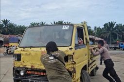 Polres Tebo amankan 10 kendaraan pelansir BBM tidak laik jalan