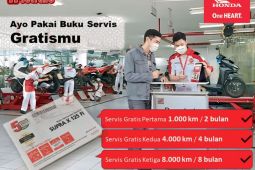 Honda Sulteng edukasi konsumen pentingnya pemanfaatan kartu servis gratis