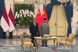 ANTARA kerja sama dengan CMG dan Xinhua disaksikan Prabowo-Li Qiang