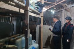 Polda Sumut sita 1,8 ton BBM  bersubsidi di Pancur Batu