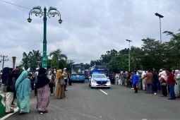 Ribuan masyarakat Kabupaten Batanghari lepas keluarga ke Tanah Suci