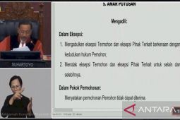 MK tolak gugatan HBA- Henny, Joncik-Arifai segera dilantik