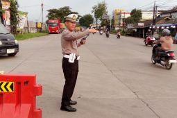 Polisi aktifkan pengaturan lalu lintas jalan rawan macet di Serang