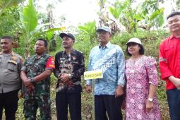 Kontribusi kepada masyarakat Dairi, DPM serahkan 10 Ribu bibit Pohon Kemiri