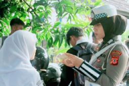 Kapolres dan Bupati Purwakarta gelar razia pelajar memakai motor ke sekolah
