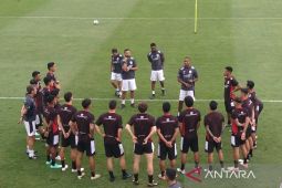 Timnas Indonesia jalani latihan perdana di Bali