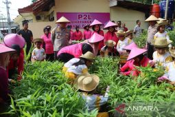 Polres Pamekasan dukung program ketahanan pangan dengan P2L