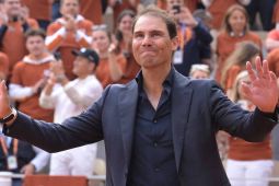 Nadal emosional ketika hadiri upacara perpisahannya di Roland Garros