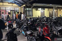 Polres Cianjur amankan 22 sepeda motor berknalpot bising
