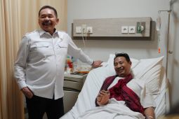 Jaksa Agung menjenguk pegawai kejaksaan yang dibacok OTK di Depok