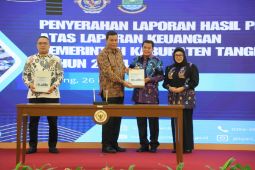 Kabupaten Tangerang raih opini WTP ke-17 dari BPK