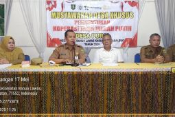 Kecamatan Banua Lawas bentuk  Koperasi Desa Merah Putih