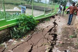 BPBD Garut lakukan asesmen daerah yang terdampak tanah bergerak di Pasirwangi