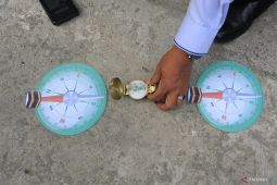 Cek arah kiblat mandiri pada 15 dan 16 Juli 2025