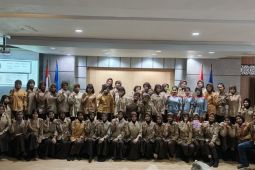Safety Riding #Cari_aman edukasi siswa SMKN 5 Pontianak
