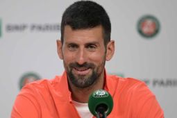 Djokovic tangkis serangan lawan untuk melaju ke babak selanjutnya