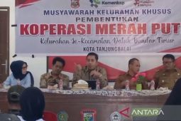 12 Koperasi Merah Putih sudah terbentuk di Tanjungbalai