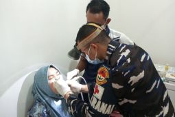 PLBN Serasan dan TNI AL bersinergi tingkatkan kesehatan warga perbatasan