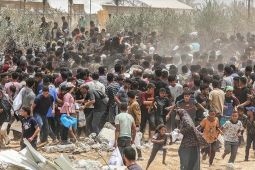 47 warga Gaza ditembak di pusat distribusi bantuan di Rafah