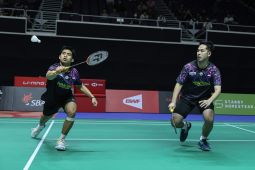 Sabar/Reza berjuang hingga mimisan sebelum kalah di Singapore Open 2025