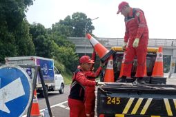Lalu lintas Tol Jagorawi arah Puncak diberlakukan contraflow