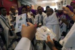 Kartu nusuk untuk jamaah haji akan dibagikan di Tanah Air