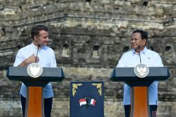 Indonesia dan Prancis teken kerja sama strategis kebudayaan di Candi Borobudur