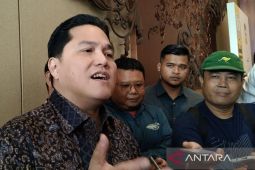 Erick Thohir pasang target menang saat melawan China