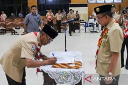 Bupati Belitung: Pramuka wadah pembentukan karakter anak bangsa