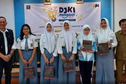 Kemenkum Kalteng edukasi kekayaan intelektual pada siswa lewat program Ruki