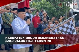 Kabupaten Bogor berangkatkan 3.450 calon haji tahun ini